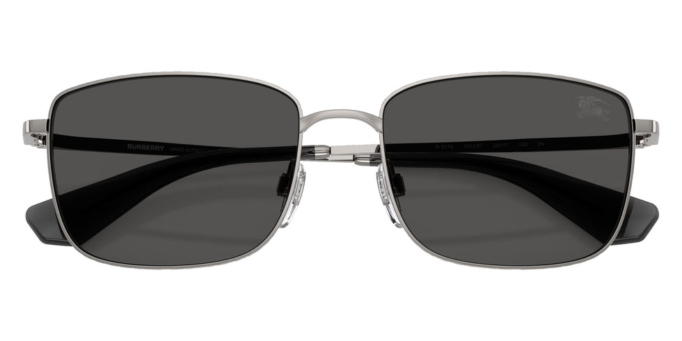 BURBERRY BE3178 100387 55 - Gunmetal / Dark Gray #id:be3178100387_s:100120