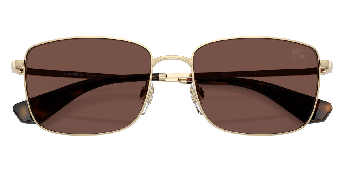 BURBERRY BE3178 110973 55 - Light Gold / Black Chocolate #id:be3178110973_s:106120