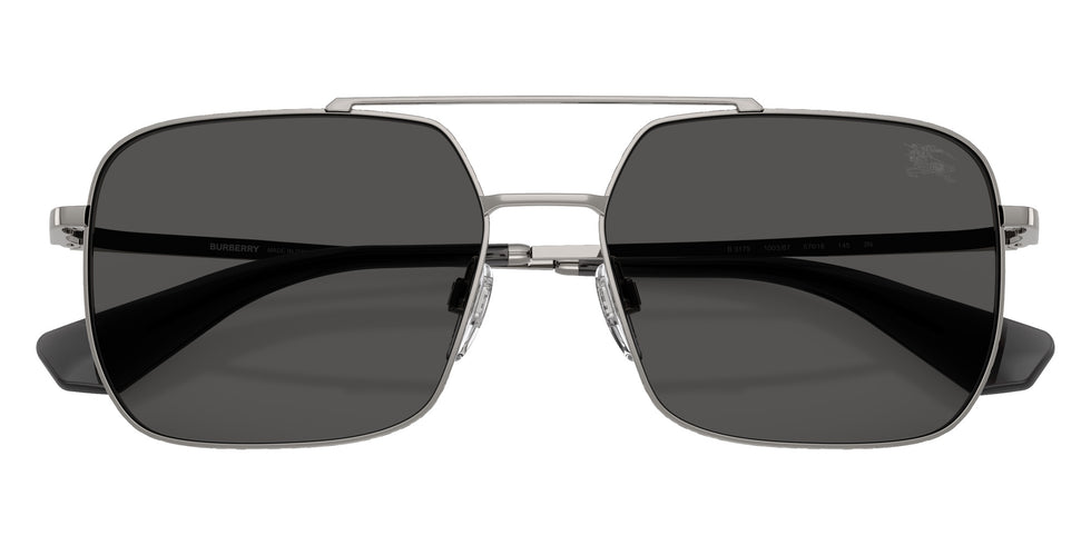 BURBERRY BE3179 100387 57 - Gunmetal / Dark Gray #id:be3179100387_s:100120