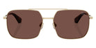 BURBERRY BE3179 110973 57 - Light Gold / Black Chocolate #id:be3179110973_s:108100