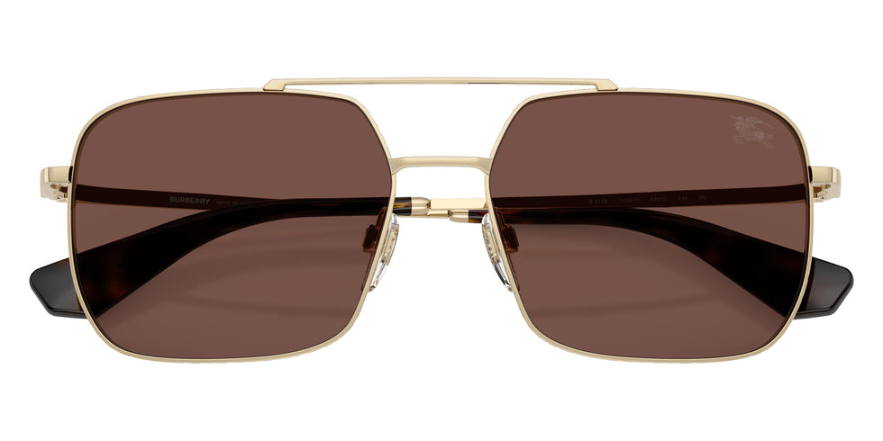 BURBERRY BE3179 110973 57 - Light Gold / Black Chocolate #id:be3179110973_s:108120