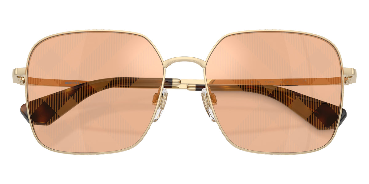BURBERRY BE3180 1109TO 57 - Light Gold / Marrone Transition Mirrored #id:be31801109to_s:108135
