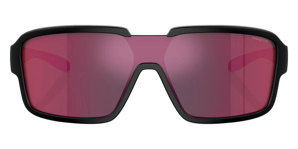 Black/Red Matte/Shiny / Dark Gray Mirrored Red/Yellow / 132-0-125