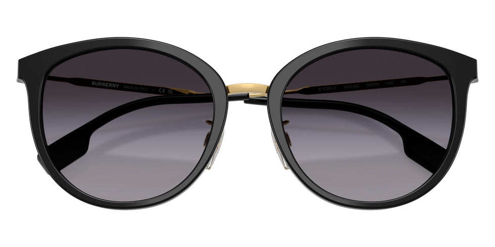 Burberry BE4289D 30018G 56 - Black / Gray Gradient #id:be4289d30018g_s:100120