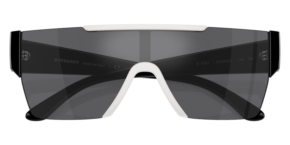 Burberry BE4291 40496G 138 - White / Gray Mirrored Black #id:be429140496g_s:100120