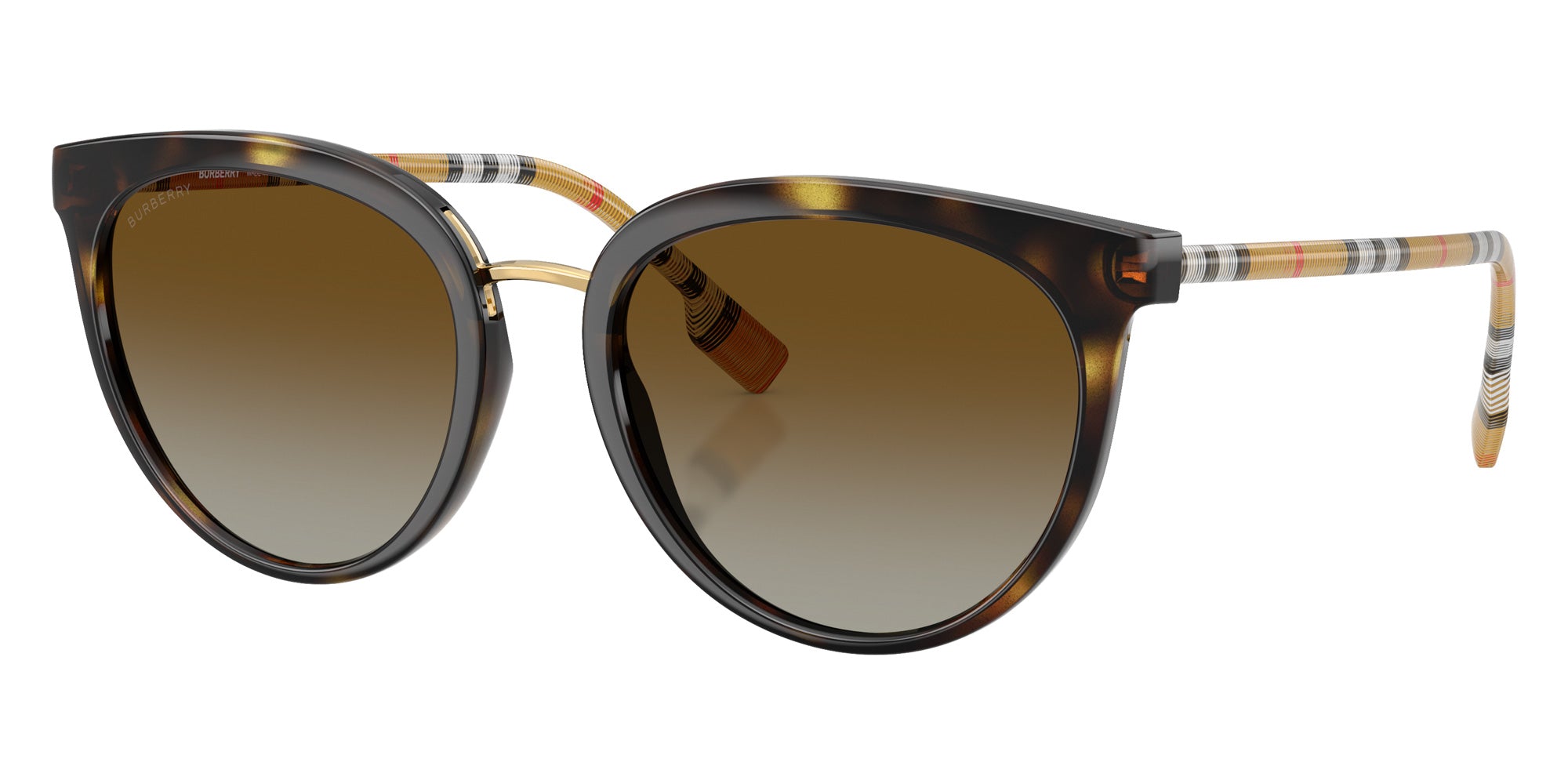 Burberry BE4316 Willow 3854T5 54 - Dark Havana / Polarized Brown Gradient #id:be43163854t5_s:100105