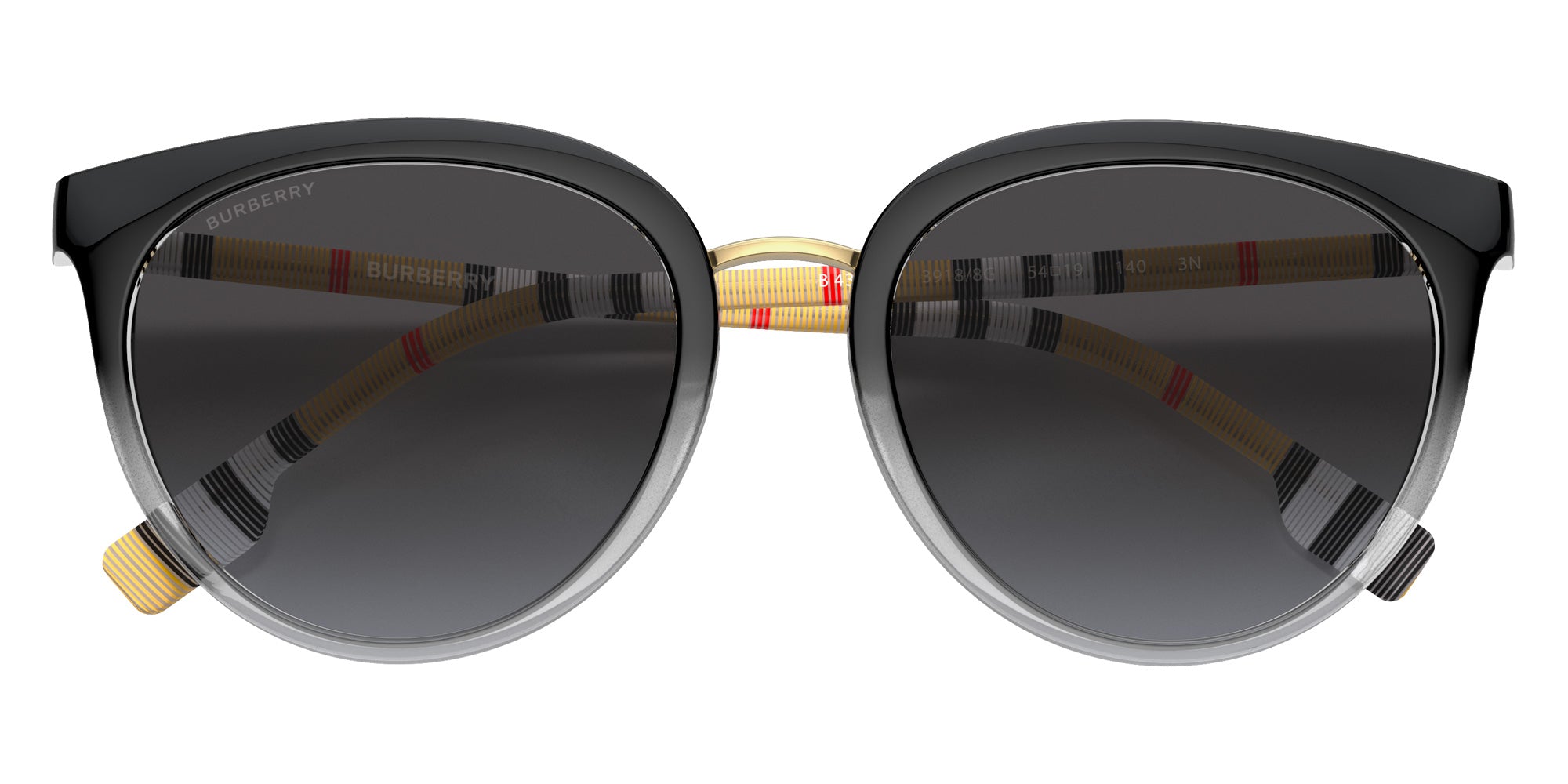 Burberry BE4316F Willow 39188G 57 - Black Gradient / Gray Gradient #id:be4316f39188g_s:100120