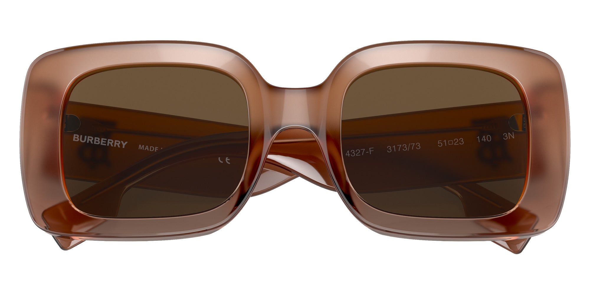Burberry BE4327F Delilah 317373 53 - Brown / Brown #id:be4327f317373_s:100120
