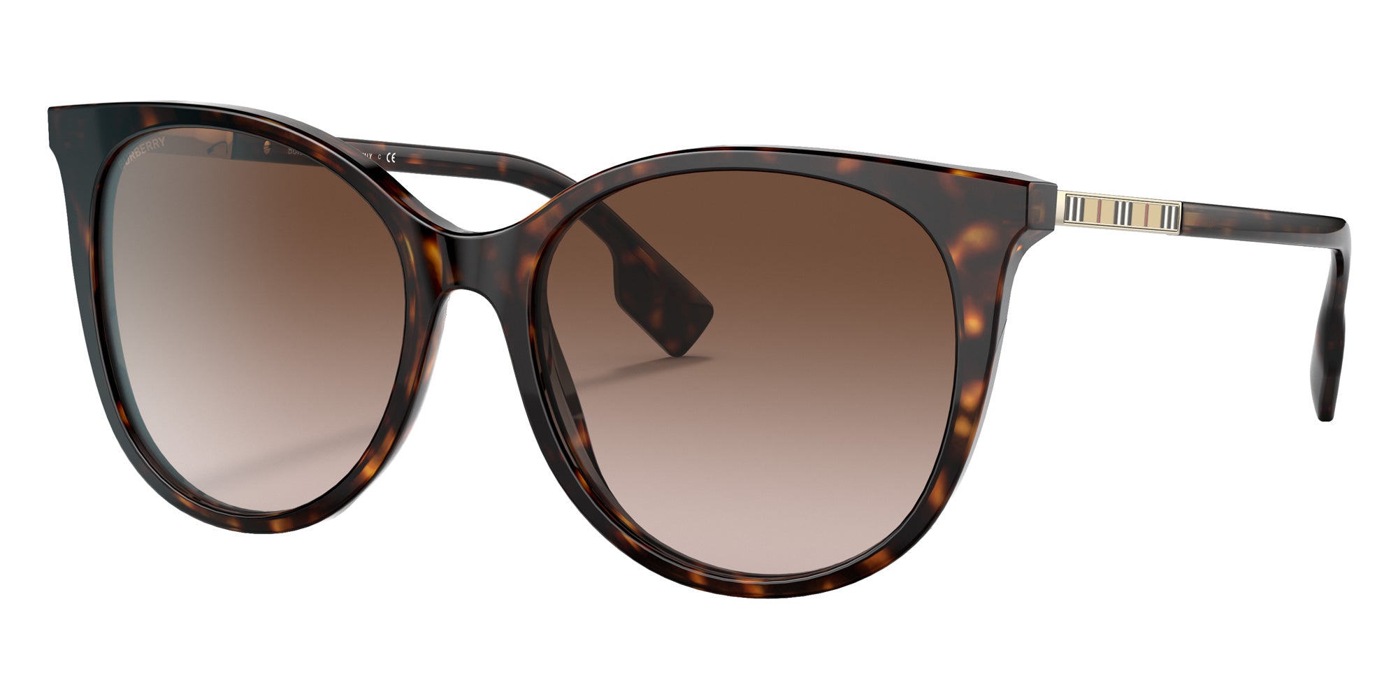 Burberry BE4333F Alice 300213 55 - Dark Havana / Brown Gradient #id:be4333f300213_s:100105