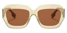 BURBERRY BE4334 Myrtle 393173 54 - Yellow / Brown #id:be4334393173_s:100100