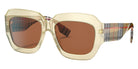 BURBERRY BE4334 Myrtle 393173 54 - Yellow / Brown #id:be4334393173_s:100105