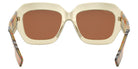 BURBERRY BE4334 Myrtle 393173 54 - Yellow / Brown #id:be4334393173_s:100115