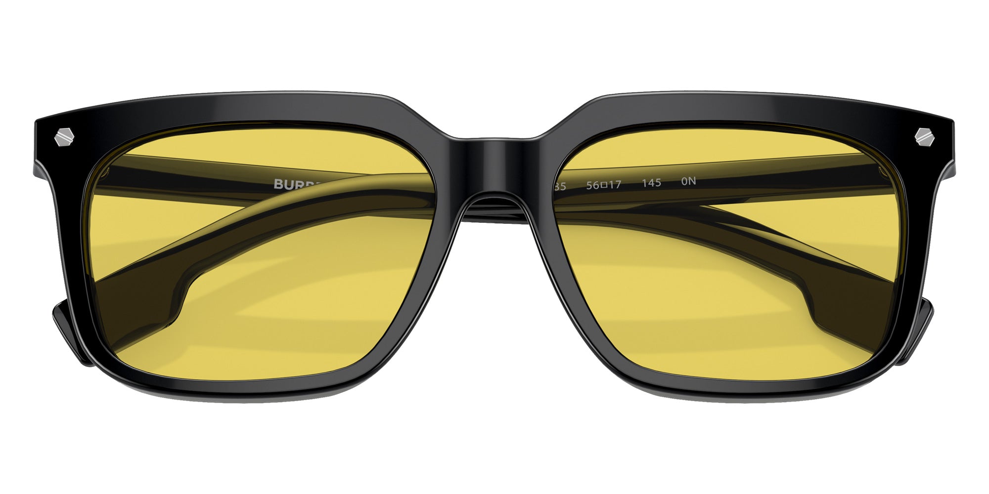 Burberry BE4337F Carnaby 300185 56 - Black / Yellow #id:be4337f300185_s:100120