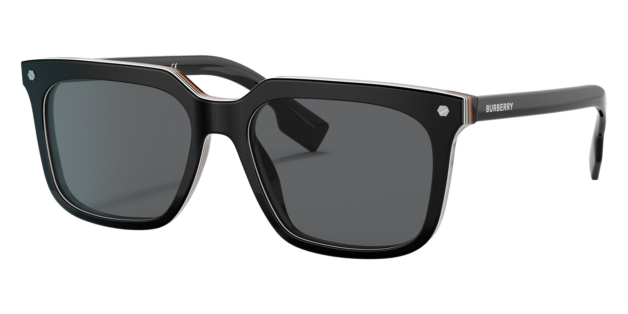 Burberry BE4337F Carnaby 379887 56 - Black / Dark Gray #id:be4337f379887_s:102105