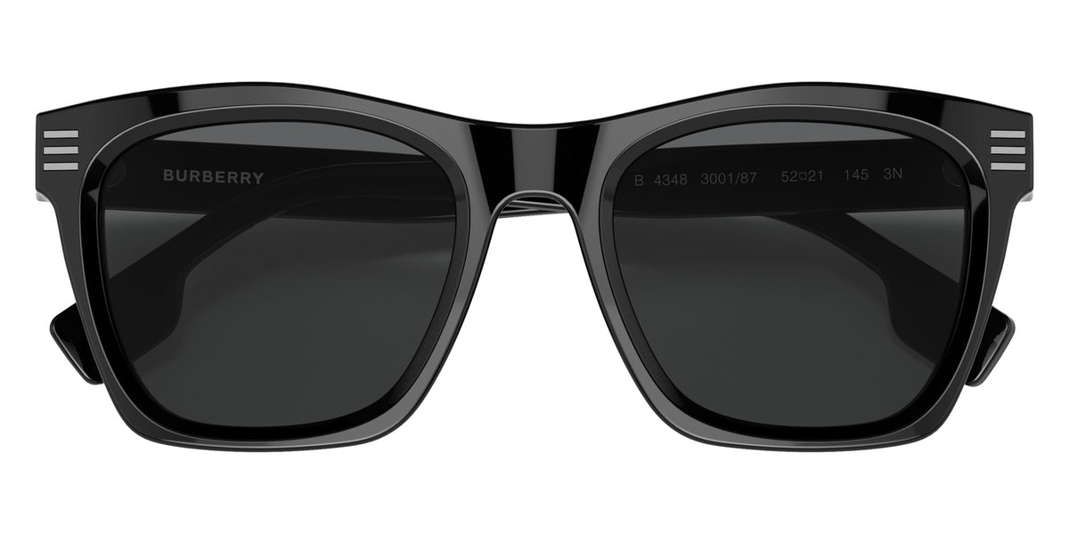 BURBERRY BE4348 Cooper 300187 52 - Black / Dark Gray #id:be4348300187_s:100120