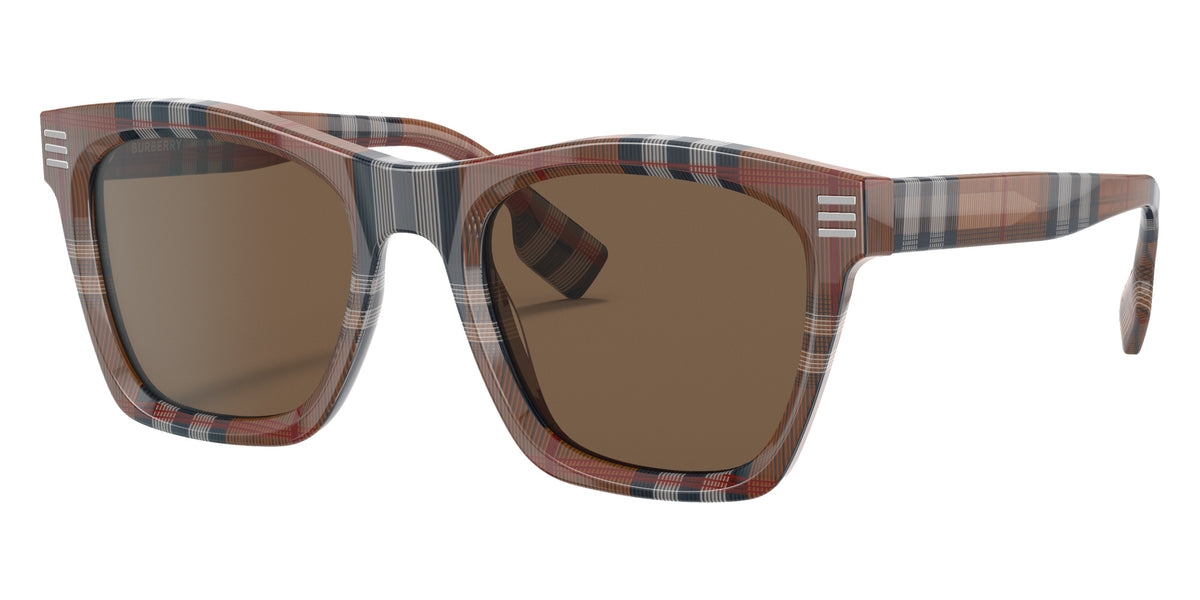 BURBERRY BE4348 Cooper 396673 52 - Brown Check / Dark Brown #id:be4348396673_s:102105