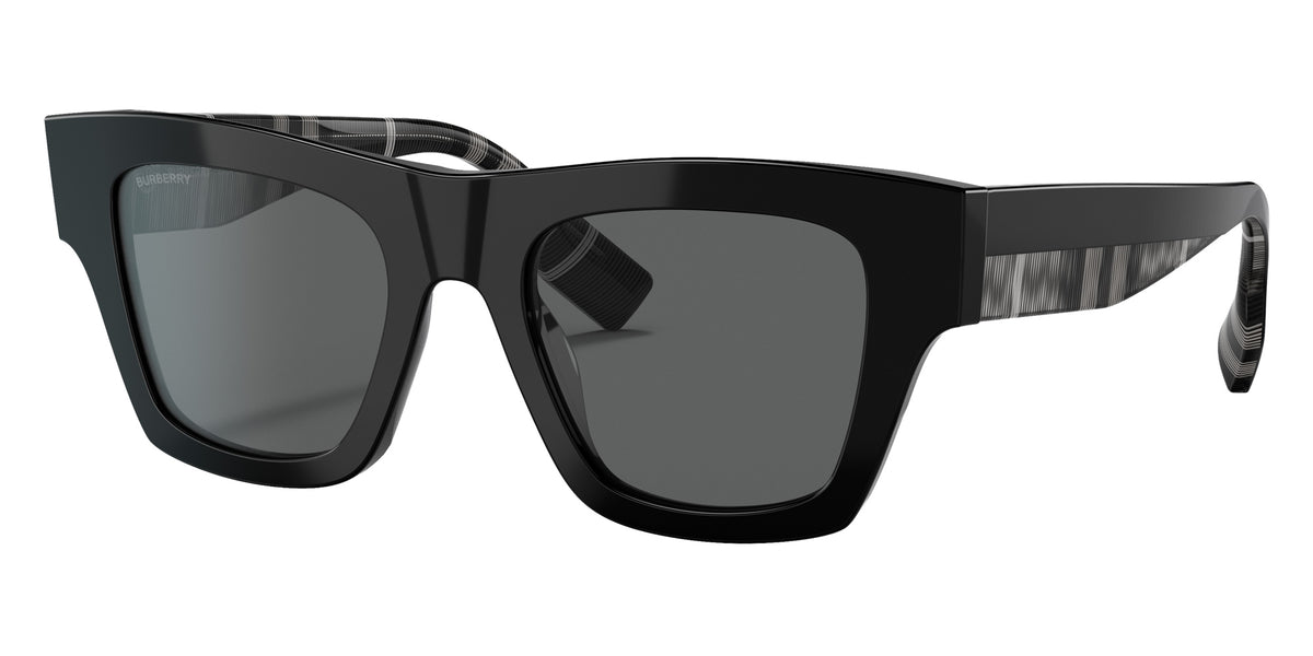 Burberry BE4360 Ernest 399687 49 - Black / Dark Gray #id:be4360399687_s:100105
