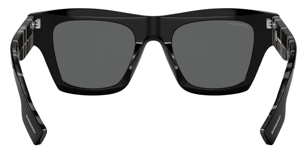 Burberry BE4360 Ernest 399687 49 - Black / Dark Gray #id:be4360399687_s:100115