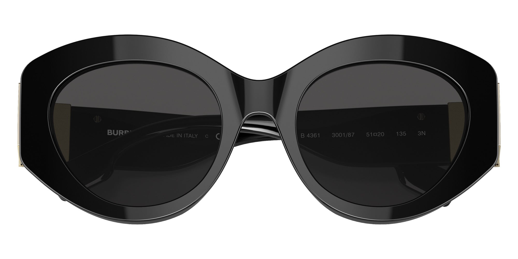BURBERRY BE4361 Sophia 300187 51 - Black #id:be4361300187_s:100100
