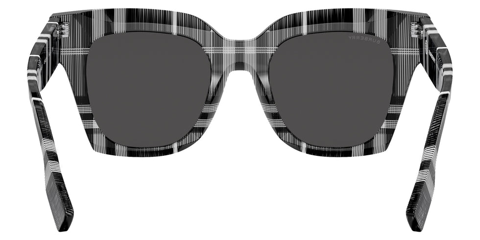 Burberry BE4364 Kitty 399487 49 - Check White/Black / Dark Gray #id:be4364399487_s:100115