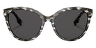 Burberry BE4365 Betty 397887 55 - White/black / Gray #id:be4365397887_s:100100