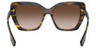 BURBERRY BE4366 Tamsin 398113 55 - Top Check/Striped Brown / Brown Gradient #id:be4366398113_s:100115