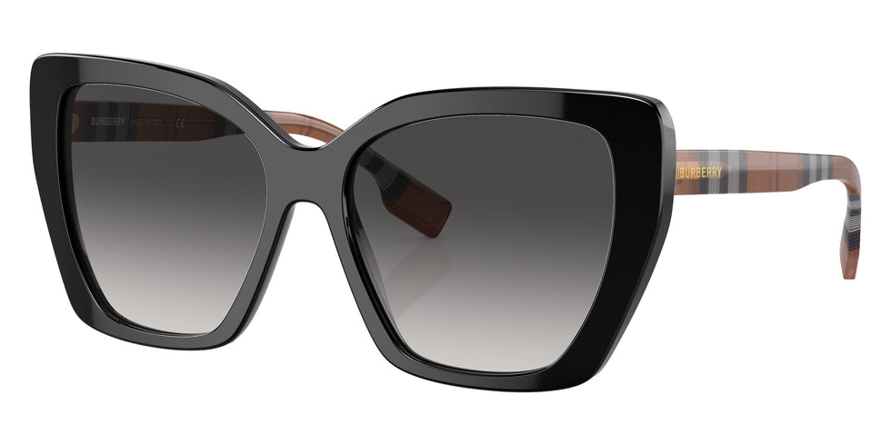 Burberry BE4366 Tamsin 40418G 55 - Black / Gradient Gray #id:be436640418g_s:102105