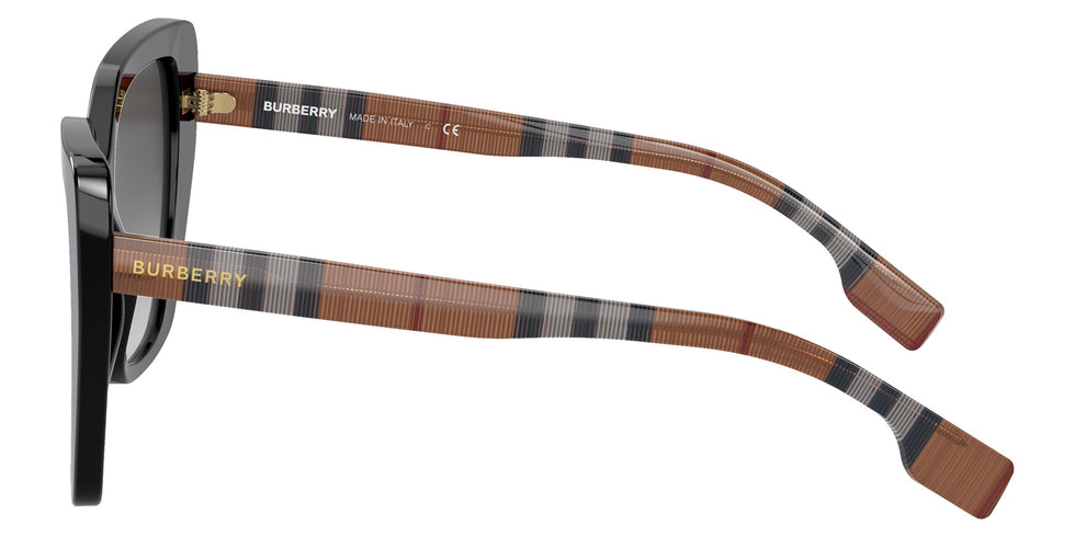 Burberry BE4366 Tamsin 40418G 55 - Black / Gradient Gray #id:be436640418g_s:102110