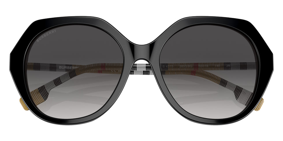 Burberry BE4375 Vanessa 38538G 55 - Black / Gray Gradient #id:be437538538g_s:100120