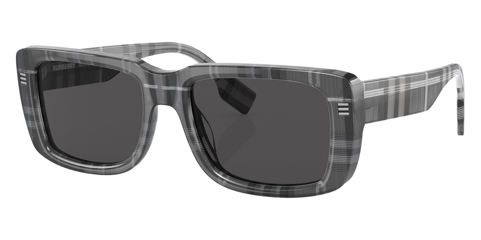 Burberry BE4376U Jarvis 380487 55 - Charcoal Check / Dark Gray #id:be4376u380487_s:102105