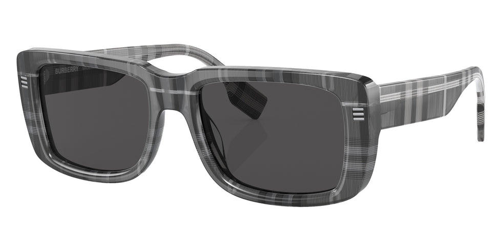 Burberry BE4376U Jarvis 380487 55 - Charcoal Check / Dark Gray #id:be4376u380487_s:102105