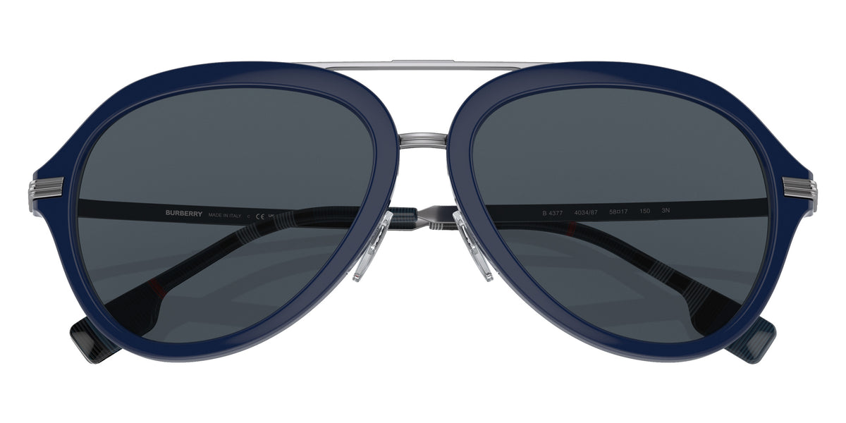 BURBERRY BE4377 Jude 403487 58 - Blue / Dark Gray #id:be4377403487_s:100120