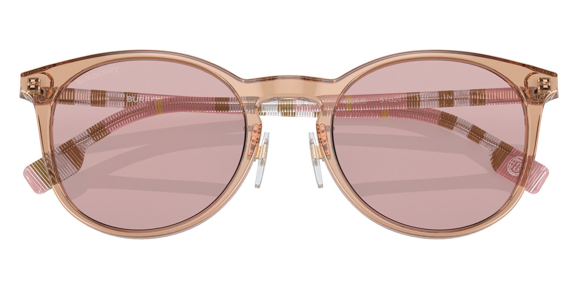 Burberry BE4380D 4025/5 51 - Brown / Pink #id:be4380d40255_s:102120