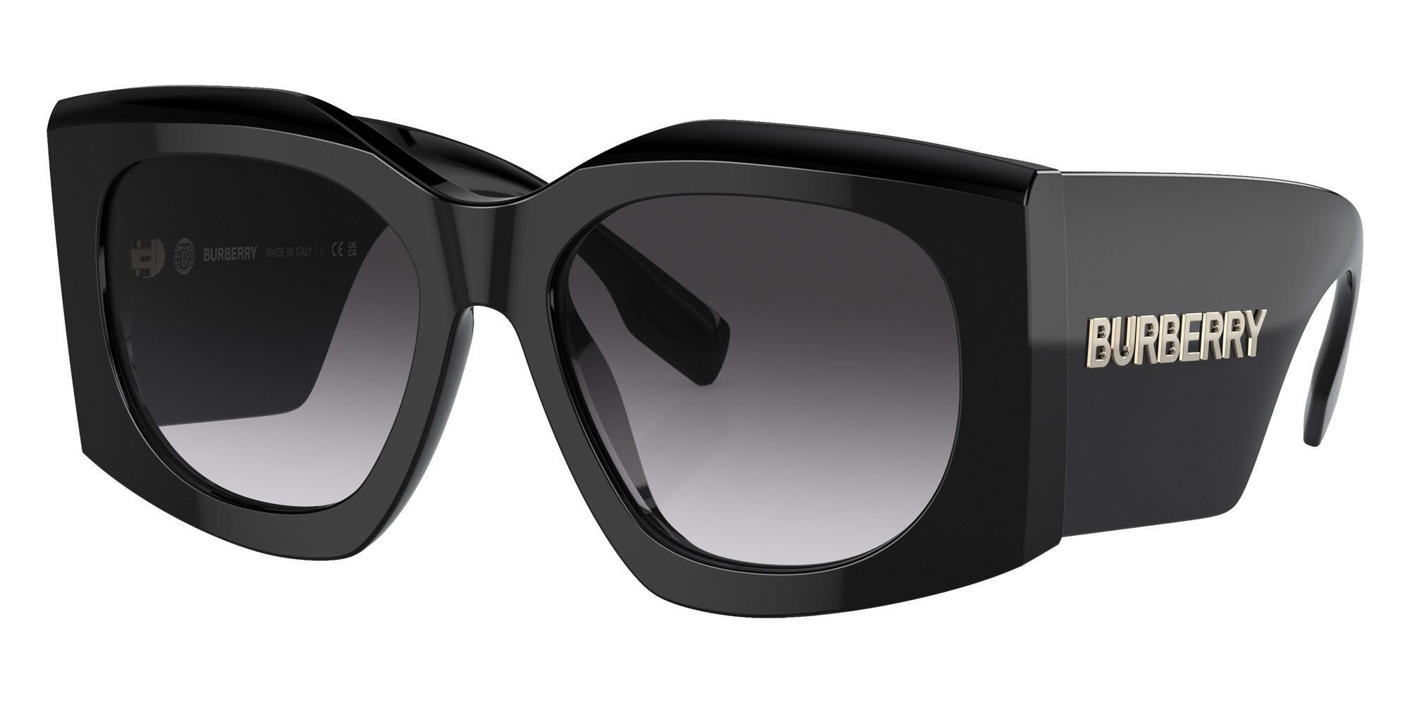 Burberry BE4388U Madeline 30018G 55 - Black / Gray Gradient #id:be4388u30018g_s:102105