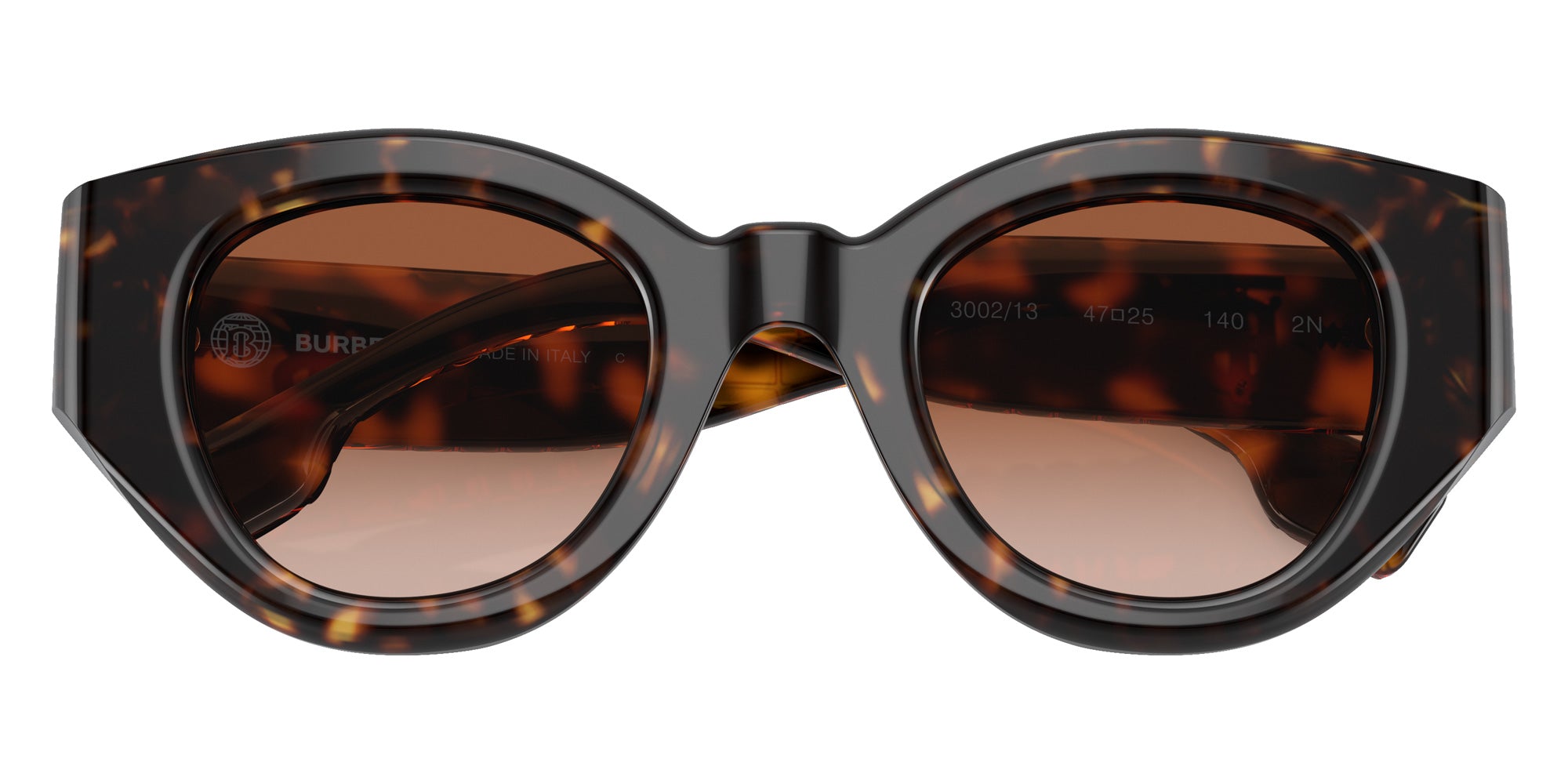 Burberry BE4390 Meadow 300213 47 - Dark Havana / Brown Gradient #id:be4390300213_s:100120