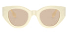 BURBERRY BE4390 Meadow 406793 47 - Ivory / Light Brown #id:be4390406793_s:100100