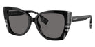 Burberry BE4393 Meryl 405181 54 - Black/Check White Black / Dark Gray Polarized #id:be4393405181_s:102105
