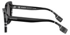 Burberry BE4393 Meryl 405181 54 - Black/Check White Black / Dark Gray Polarized #id:be4393405181_s:102110