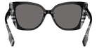 Burberry BE4393 Meryl 405181 54 - Black/Check White Black / Dark Gray Polarized #id:be4393405181_s:102115