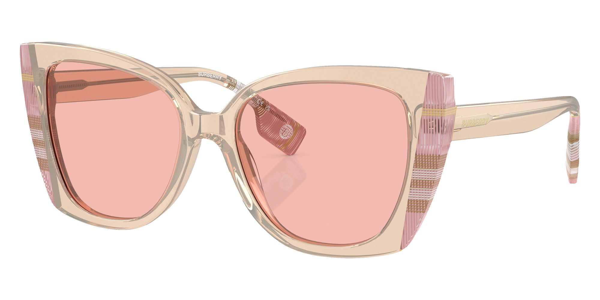 Burberry BE4393 Meryl 4052/5 54 - Pink/Check Pink / Light Pink #id:be439340525_s:104105