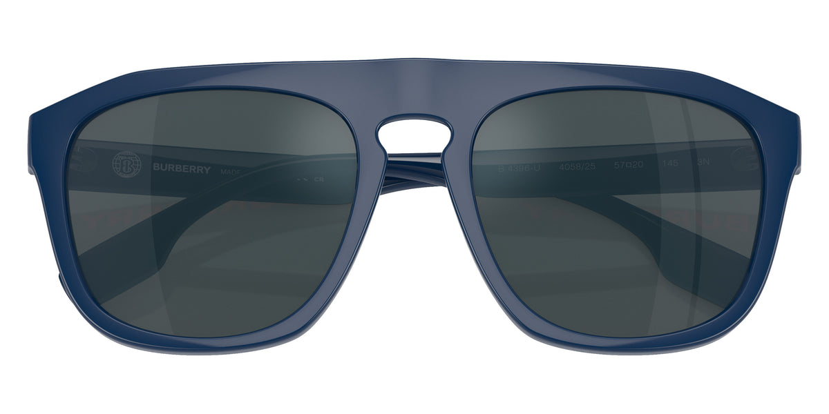 BURBERRY BE4396U Wren 405825 57 - Blue / Dark Gray Ar Blue Ext Mirrored #id:be4396u405825_s:100120