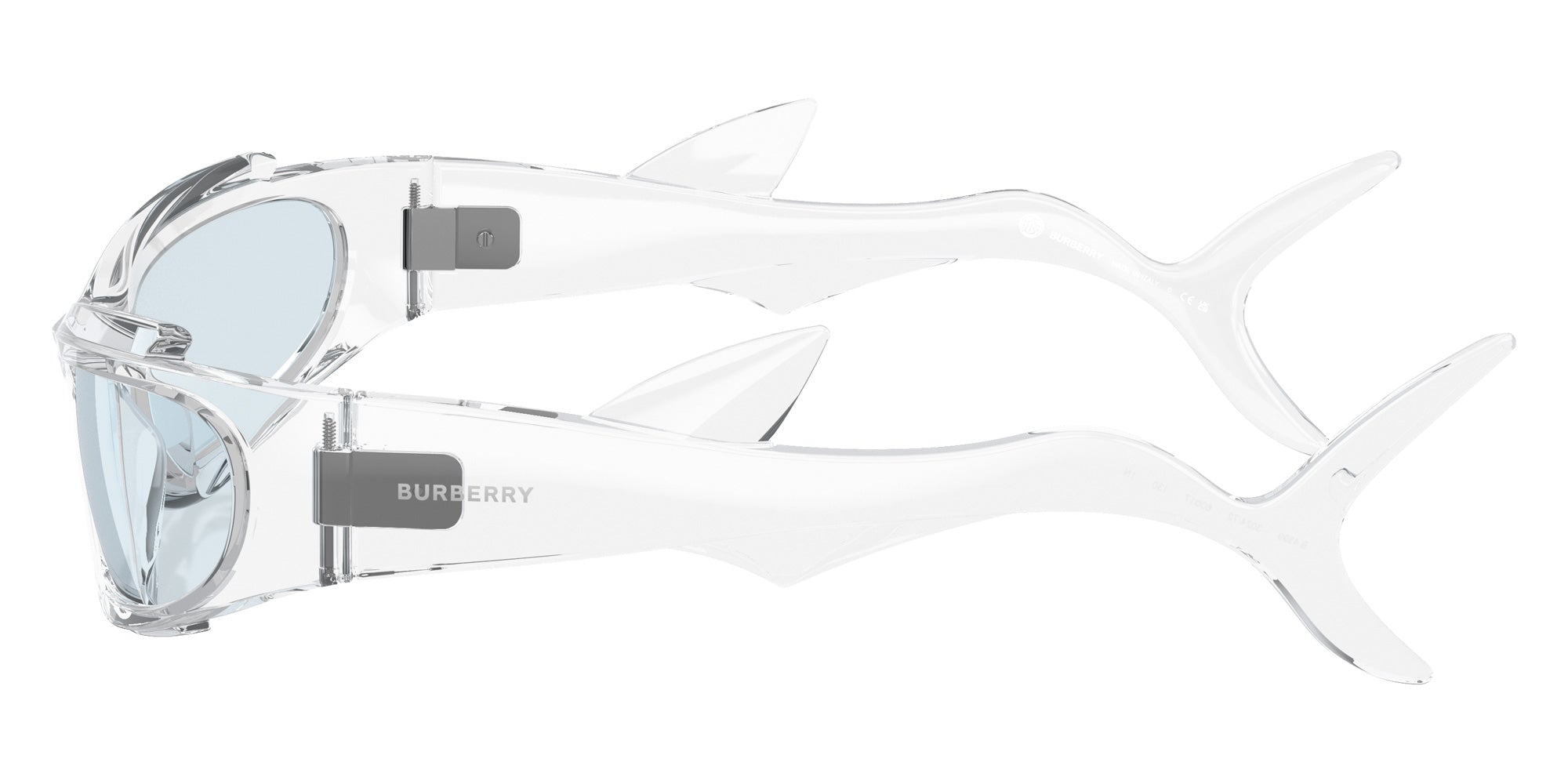 Burberry BE4399 302472 60 - Transparent / Light Blue #id:be4399302472_s:100110