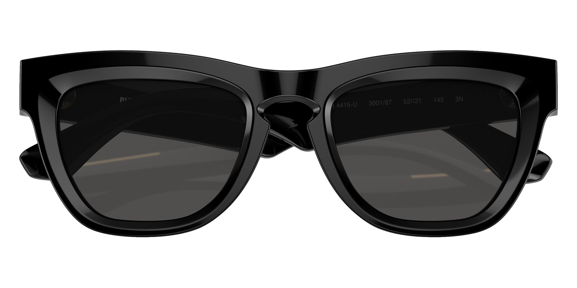 Burberry BE4415U 300187 52 - Black / Dark Gray #id:be4415u300187_s:100120