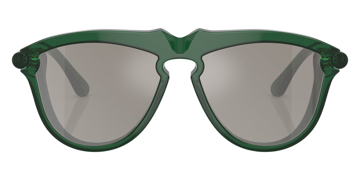 BURBERRY BE4417U 41046G 58 - Green / Light Gray Mirrored Silver #id:be4417u41046g_s:100100