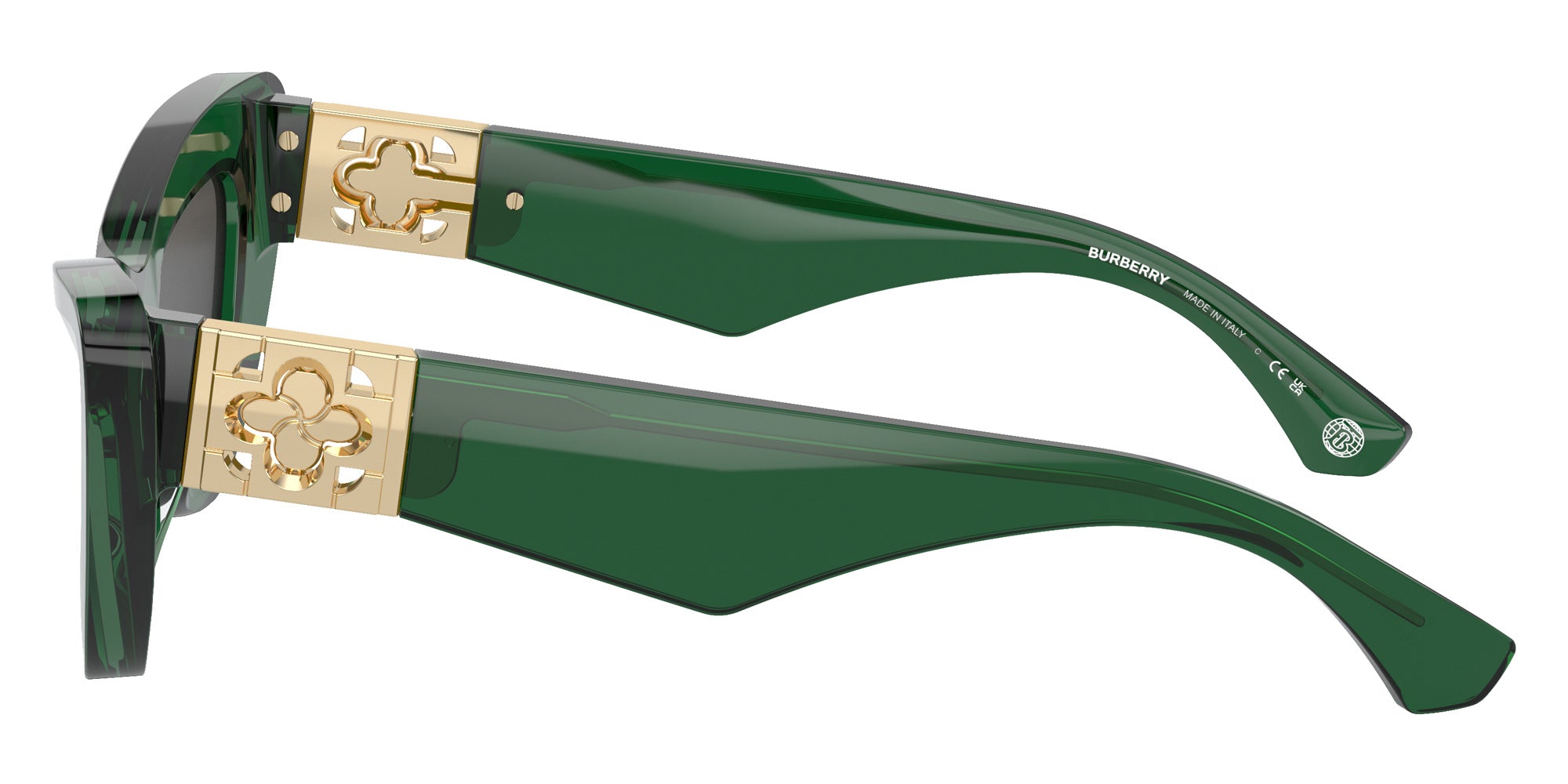 Burberry BE4421U 410487 51 - Green / Dark Gray #id:be4421u410487_s:100110