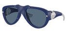 BURBERRY BE4433U 413980 57 - Blue Rubber / Dark Blue #id:be4433u413980_s:100105