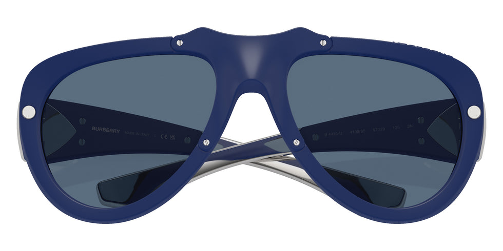 BURBERRY BE4433U 413980 57 - Blue Rubber / Dark Blue #id:be4433u413980_s:100120