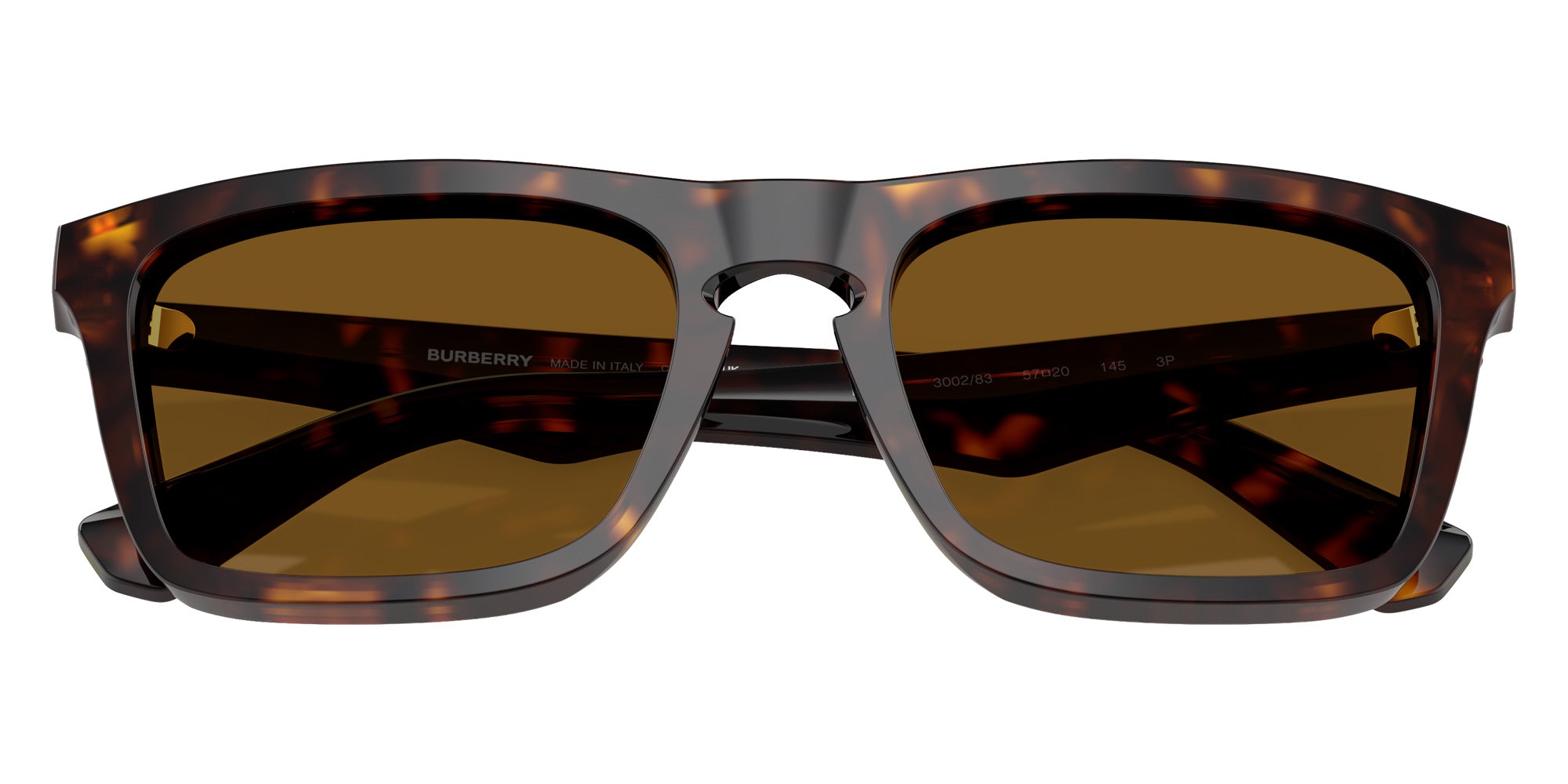 Burberry BE4434 300283 57 - Dark Havana / Dark Brown Polarized #id:be4434300283_s:100120