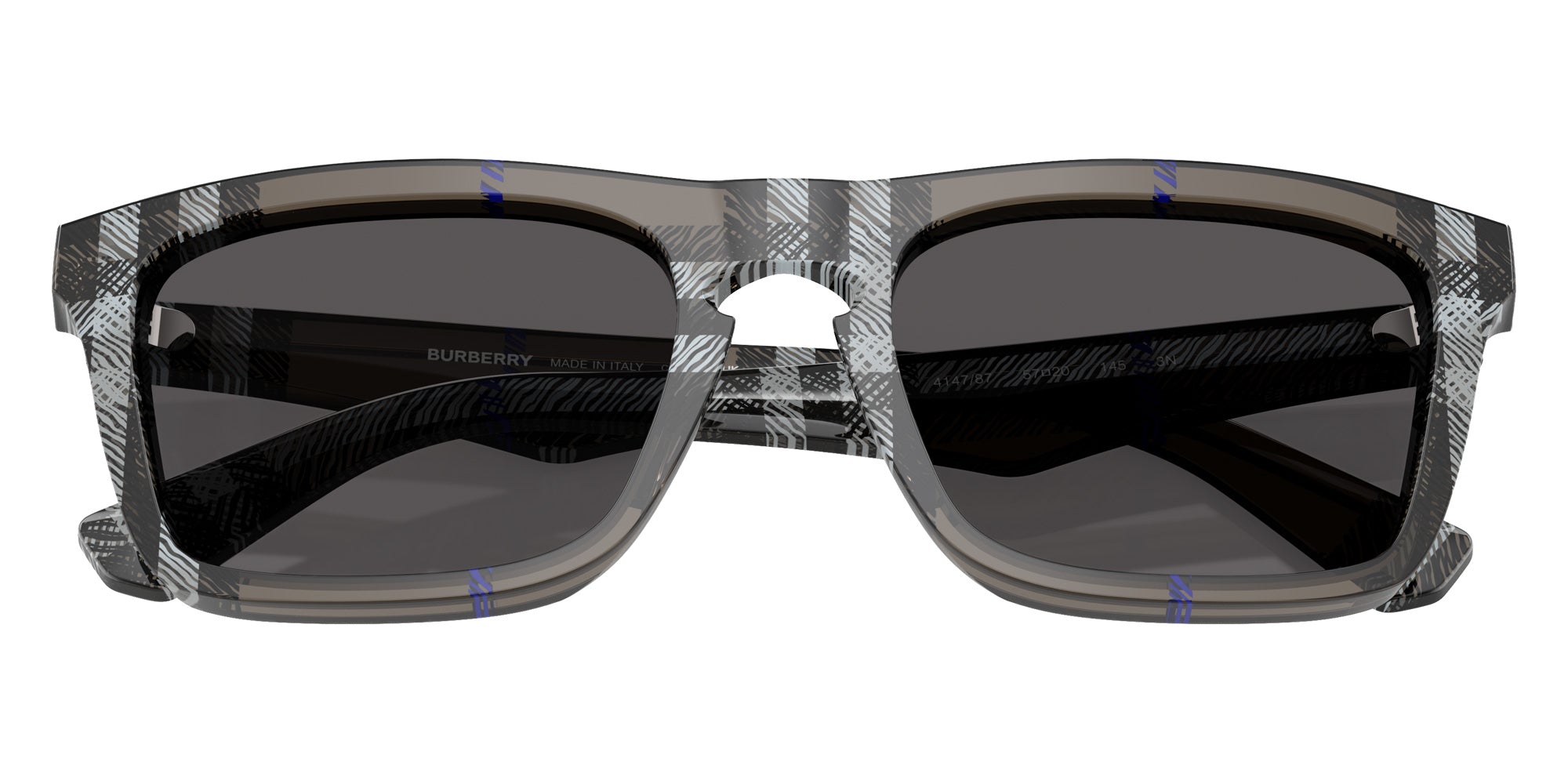 Burberry BE4434 414787 57 - Check Lichen / Dark Gray #id:be4434414787_s:104120