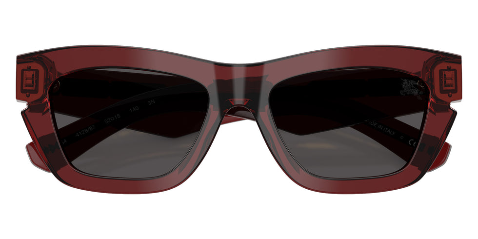 Burberry BE4454 412887 52 - Bordeaux / Dark Gray #id:be4454412887_s:100120